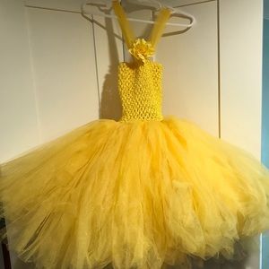 Belle inspired tulle dress